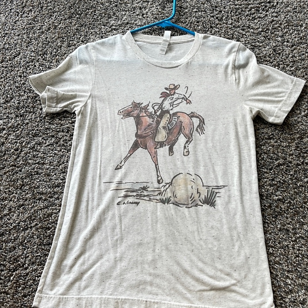 Bucking bronc tshirt